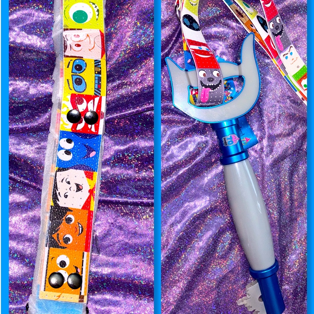 Disney Parks Pixar Pin Trading Strap